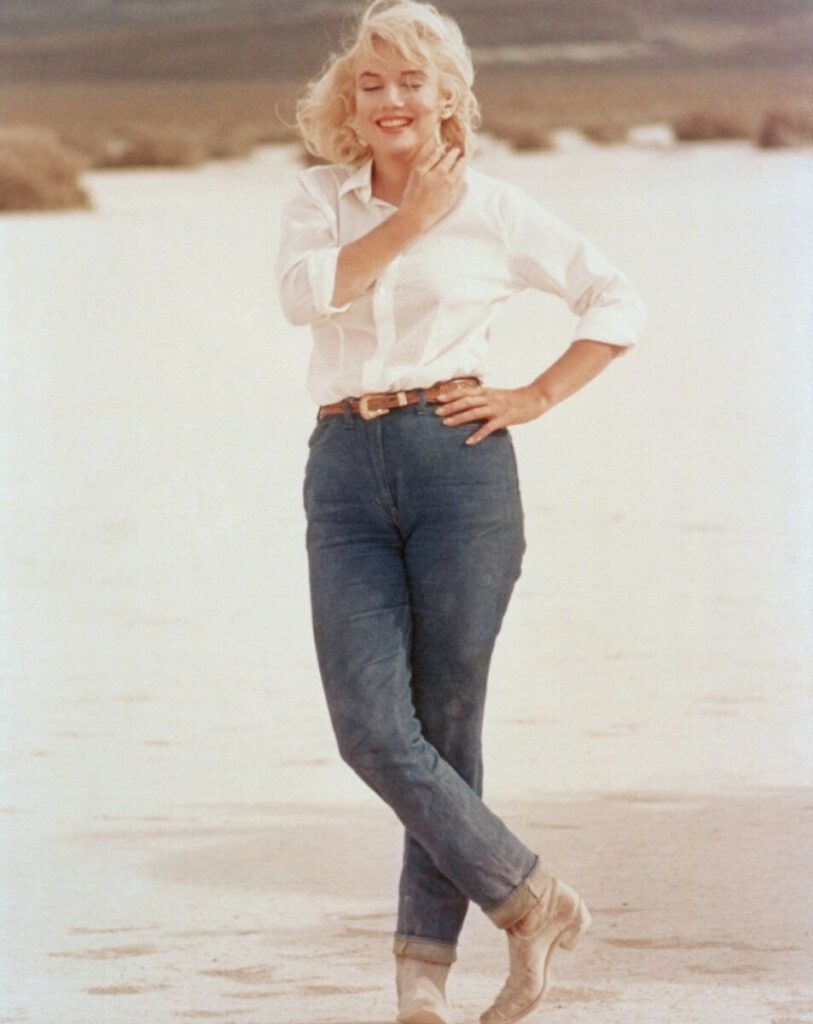 Marilyn Monroe în blugi Levi's