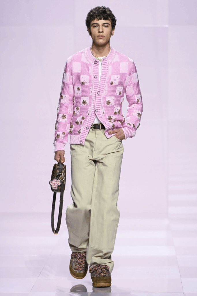 [Moda masculină toamnă-iarnă 2025/2026]: roz