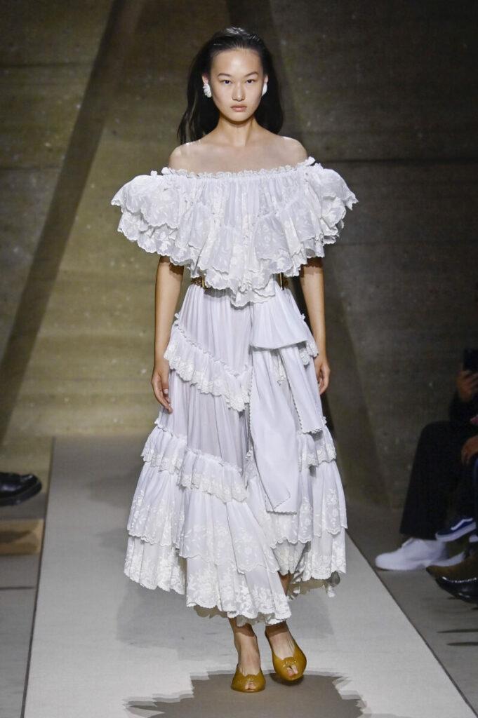 rochii la modă primăvară-vară 2026, dantelă